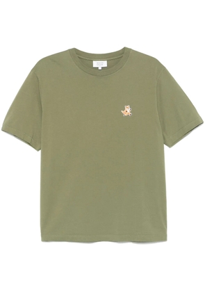 Maison Kitsuné Fox-motif T-shirt - Green