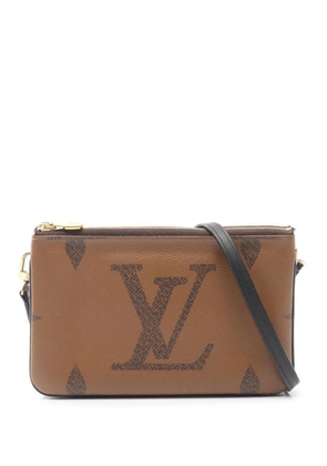 Louis Vuitton Pre-Owned 2010s double-zip Monogram shoulder bag - Brown