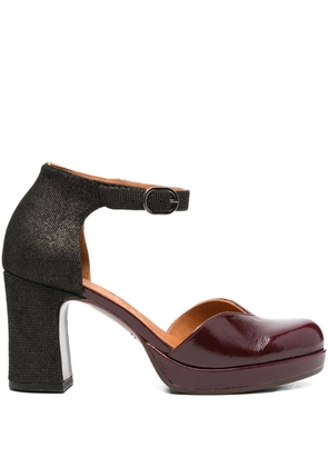 Chie Mihara 80mm Damaho ankle-strap block-heel sandals - Red