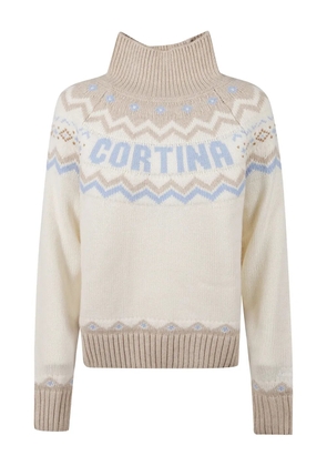 MC2 Saint Barth Meghan patterned sweater - Neutrals