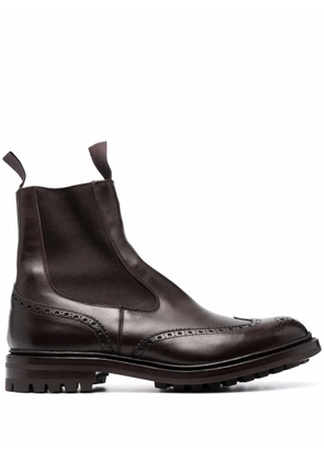 Tricker's detailed chelsea boots - Brown