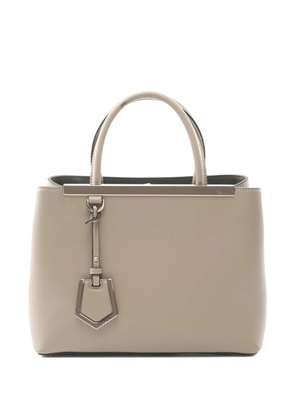 Fendi Pre-Owned 2jours calf leather handbag - Neutrals