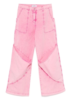 The Attico wide-leg trousers - Pink