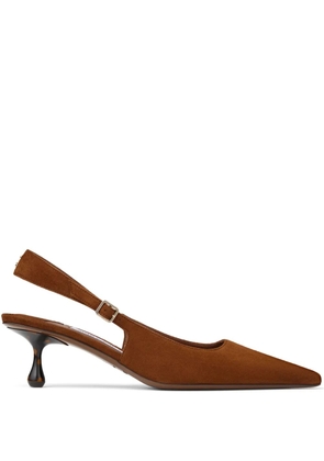 Jimmy Choo 50mm Amel suede pumps - Brown