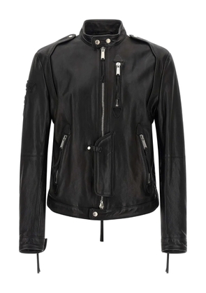 DSQUARED2 x Ducati leather jacket - Black