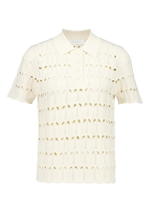 ZIMMERMANN Rhiannon polo shirt - Neutrals