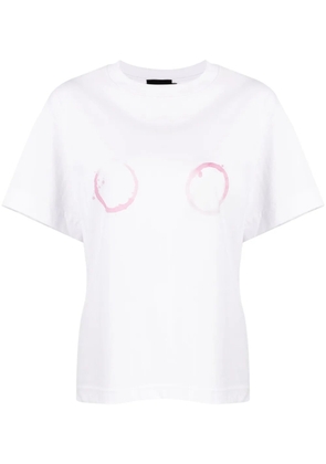 Puppets and Puppets graphic-print cotton T-shirt - White