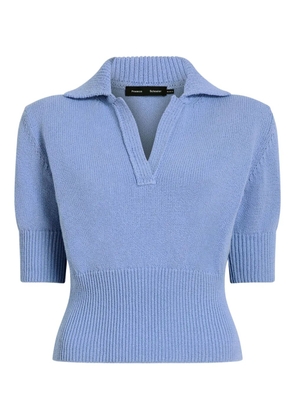Proenza Schouler Reeve knit top - Blue
