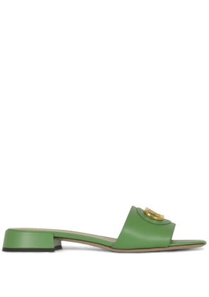 Valentino Garavani VLogo sandals - Green