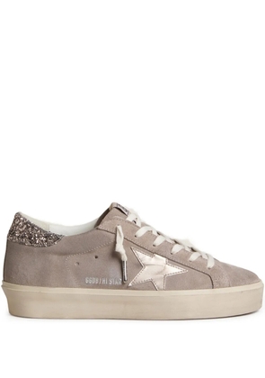 Golden Goose Hi Star glitter sneakers - Grey