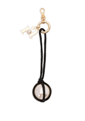 Rosantica peral-embellished keyring - Gold