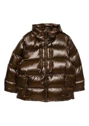Cecilie Bahnsen x The North Face megi himalayan parka jacket - Brown