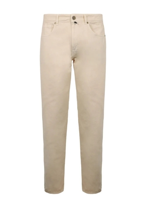 slowear five-pocket cotton trousers - Neutrals