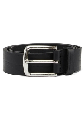 Diesel B-Line leather belt - Black
