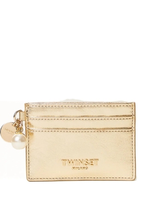 TWINSET charm-detail cardholder - Gold