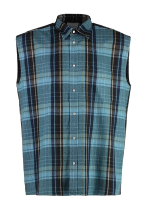 VETEMENTS checked shirt - Black