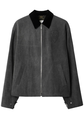 Burberry cotton canvas jacket - Black