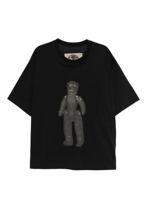 Ziggy Chen printed T-shirt - Black