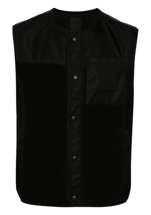 Givenchy 4G fleece gilet - Black