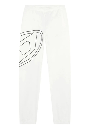 Diesel P-Marky-Megoval-D cotton track pants - White