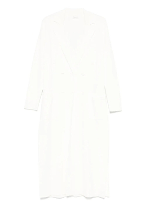 P.A.R.O.S.H. double-breasted coat - White