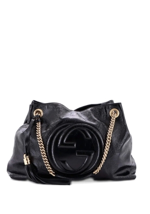 Gucci Pre-Owned Soho Chain Strap Shoulder Bag Patent Medium tote bag - Black