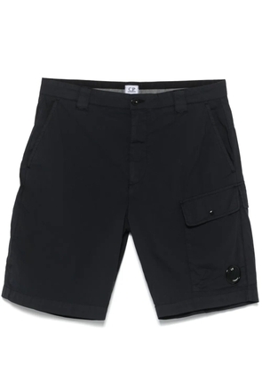 C.P. Company Lens-detail cargo shorts - Blue