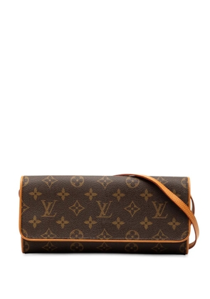 Louis Vuitton Pre-Owned 2000 Monogram Pochette Twin GM crossbody bag - Brown