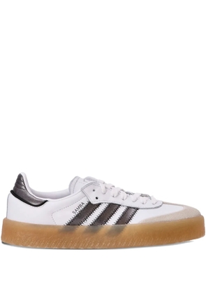 adidas Sambae leather sneakers - White