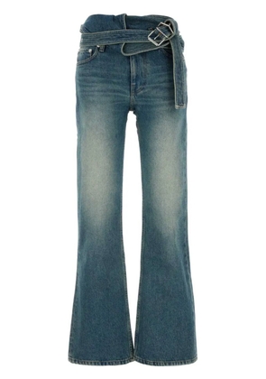 Y/Project wrap belt jeans - Blue