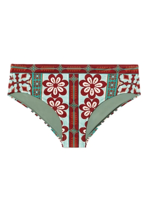 La DoubleJ Boy floral-print bikini bottoms - Green