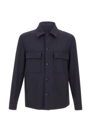 Briglia 1949 button-up shirt jacket - Blue