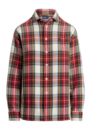 Polo Ralph Lauren plaid long-sleeve shirt - Red