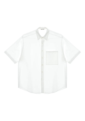 Auralee button-up short-sleeve shirt - White