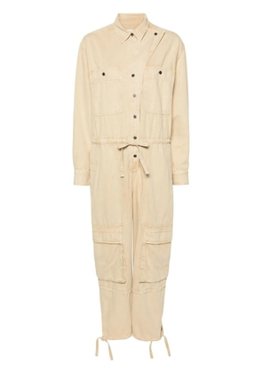 MARANT ÉTOILE Idany denim jumpsuit - Neutrals