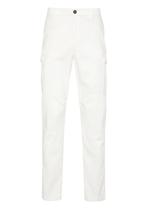 Eleventy tapered cargo pants - White