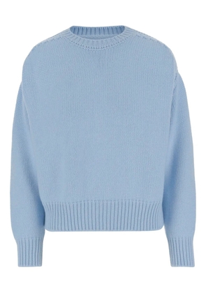 SA SU PHI crew-neck sweater - Blue