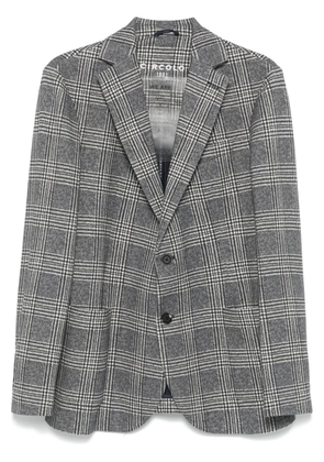 Circolo 1901 Prince-of-Wales-check blazer - Blue