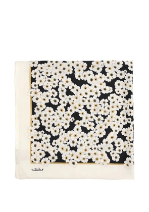 Valentino Garavani floral-print scarf - Neutrals