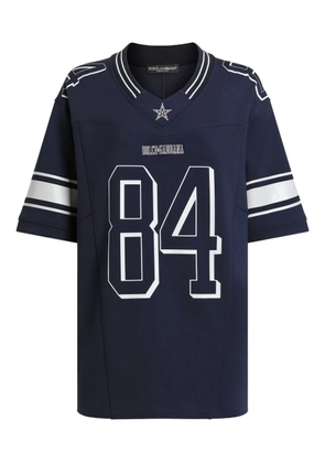 Dolce & Gabbana number 84 jersey - Blue