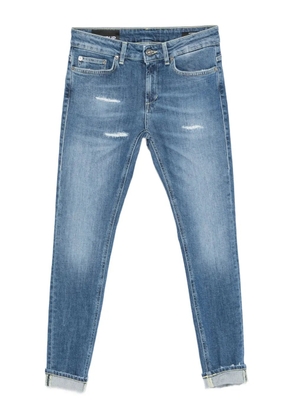 DONDUP distressed cropped jeans - Blue