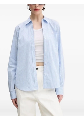 HUGO striped long-sleeve shirt - Blue