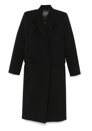 Mugler wool coat - Black