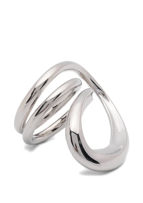 Charlotte Chesnais Bague Round Trip Blow ring - Silver
