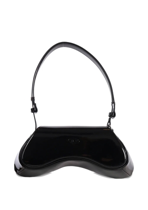 Diesel glossy shoulder bag - Black