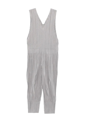 Pleats Please Issey Miyake pleated jumpsuit - Grey