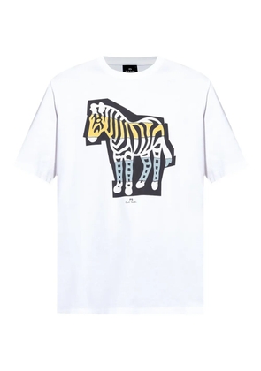 PS Paul Smith zebra graphic T-shirt - White