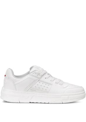 HUGO perforated-panel sneakers - White