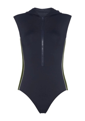 ERES Athlète zip-up swimsuit - Blue
