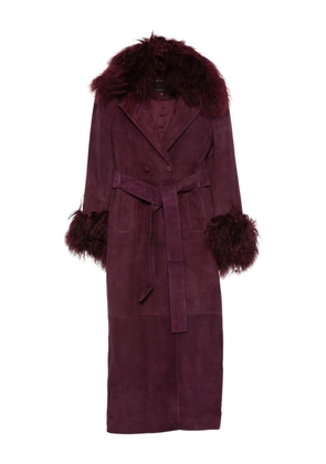 Retrofete Britta faux fur coat - Purple
